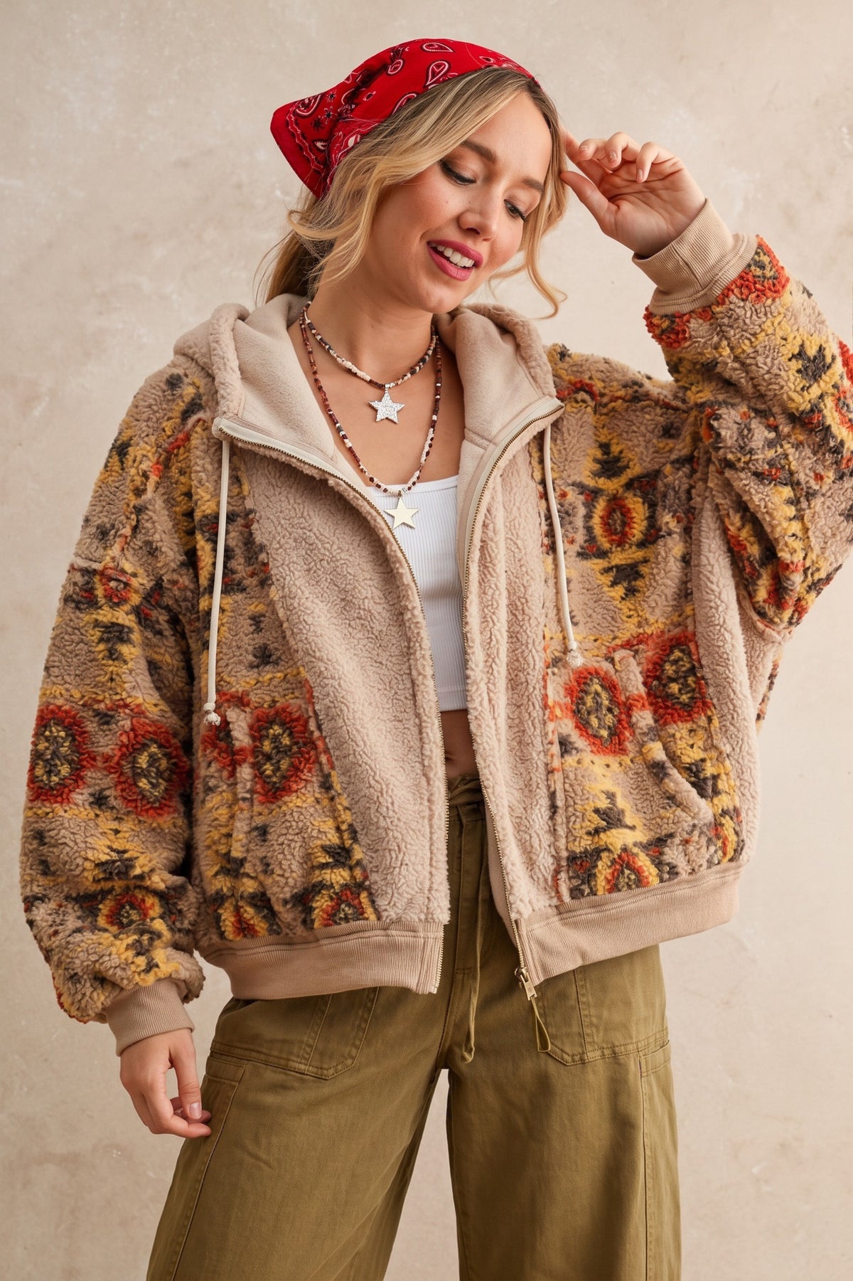 The Wildflower Canyon Sherpa Jacket