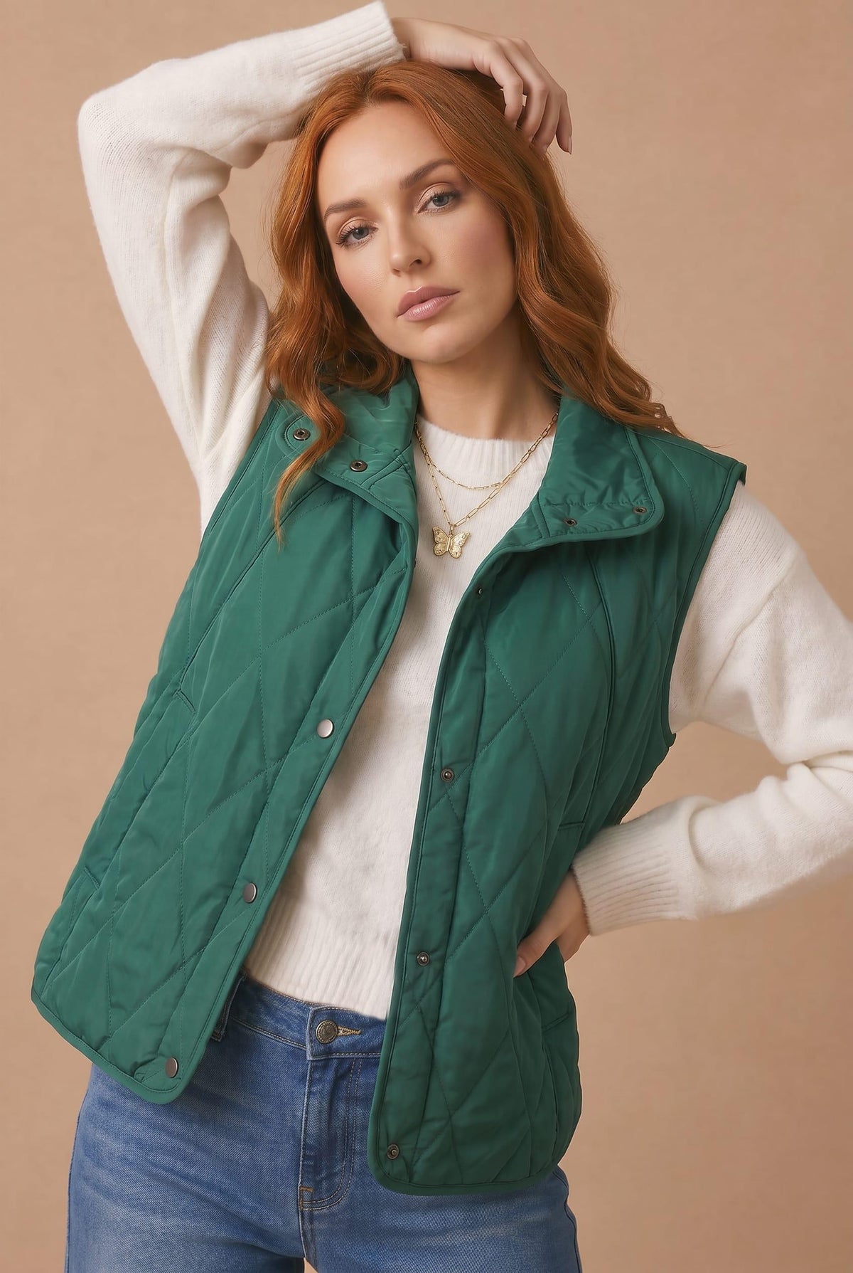 The Evergreen Estate Quilted Vest