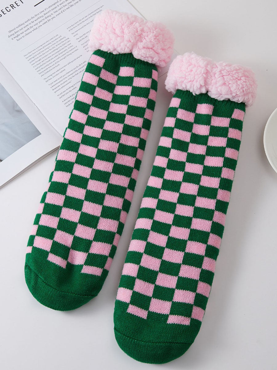 The Pink Christmas Club Cozy Socks