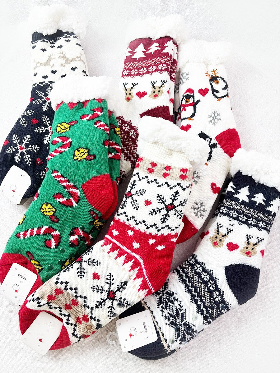 The Christmas Cabin Cozy Socks