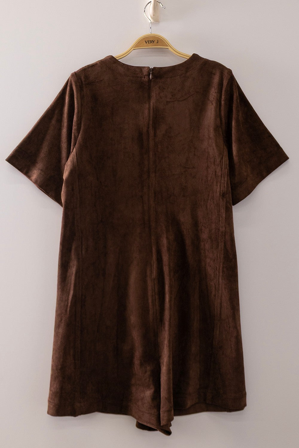 The Wren Suede Romper
