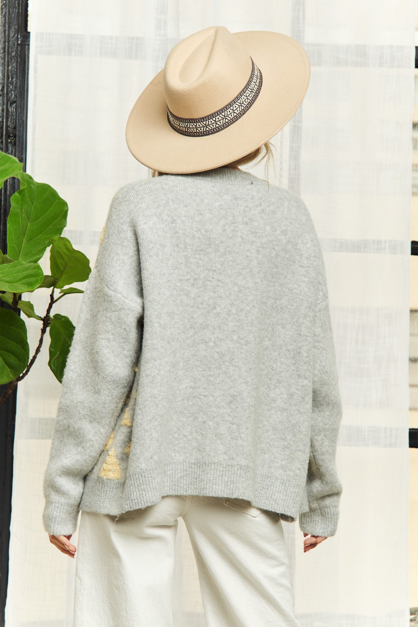 Button Down Sweater Cardigan