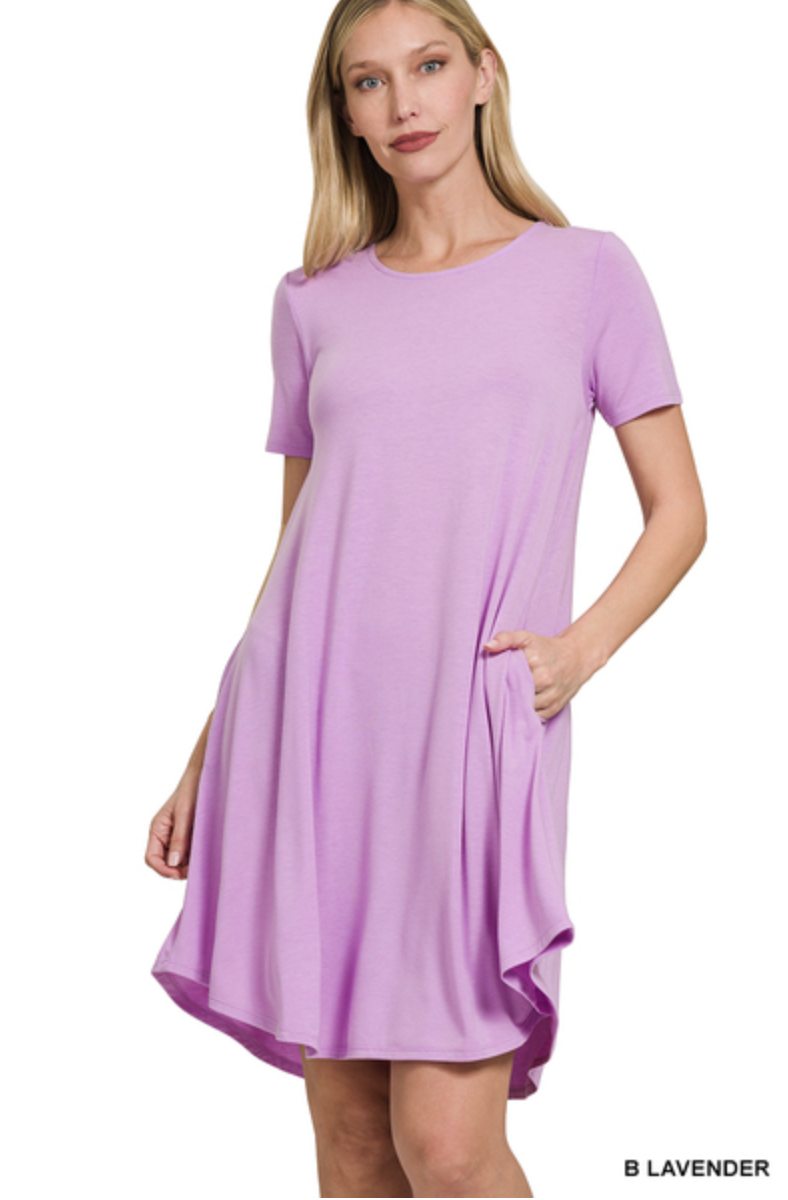 short sleeve spring dress