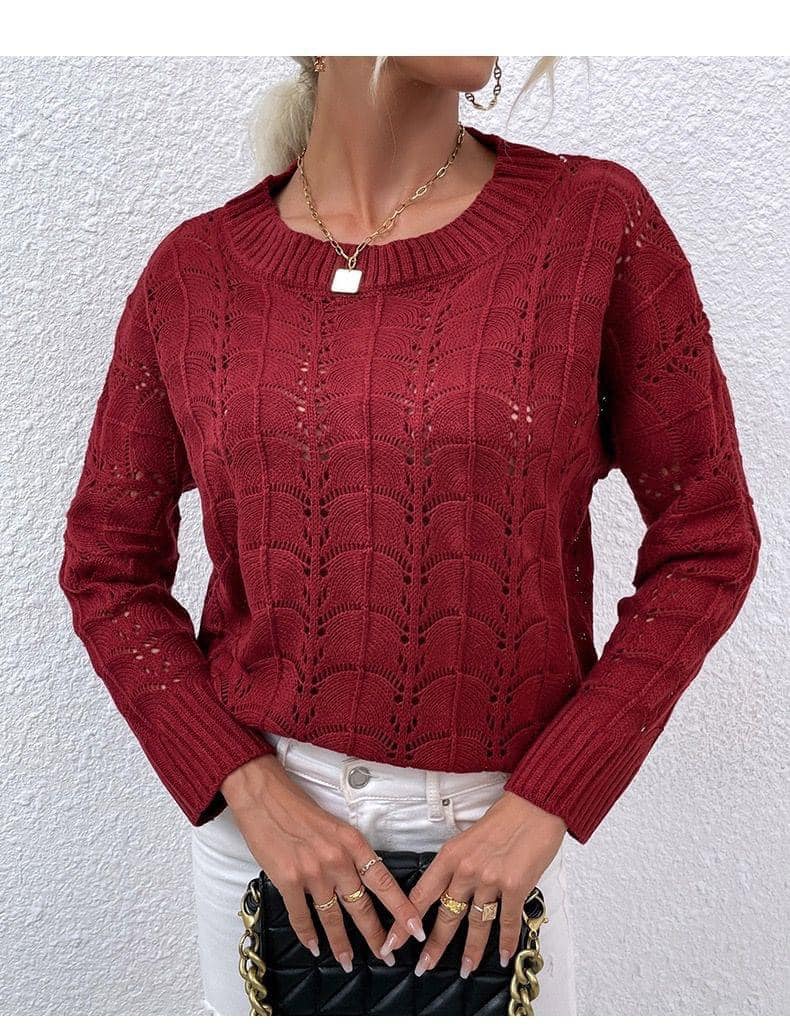 crochet light weight sweater