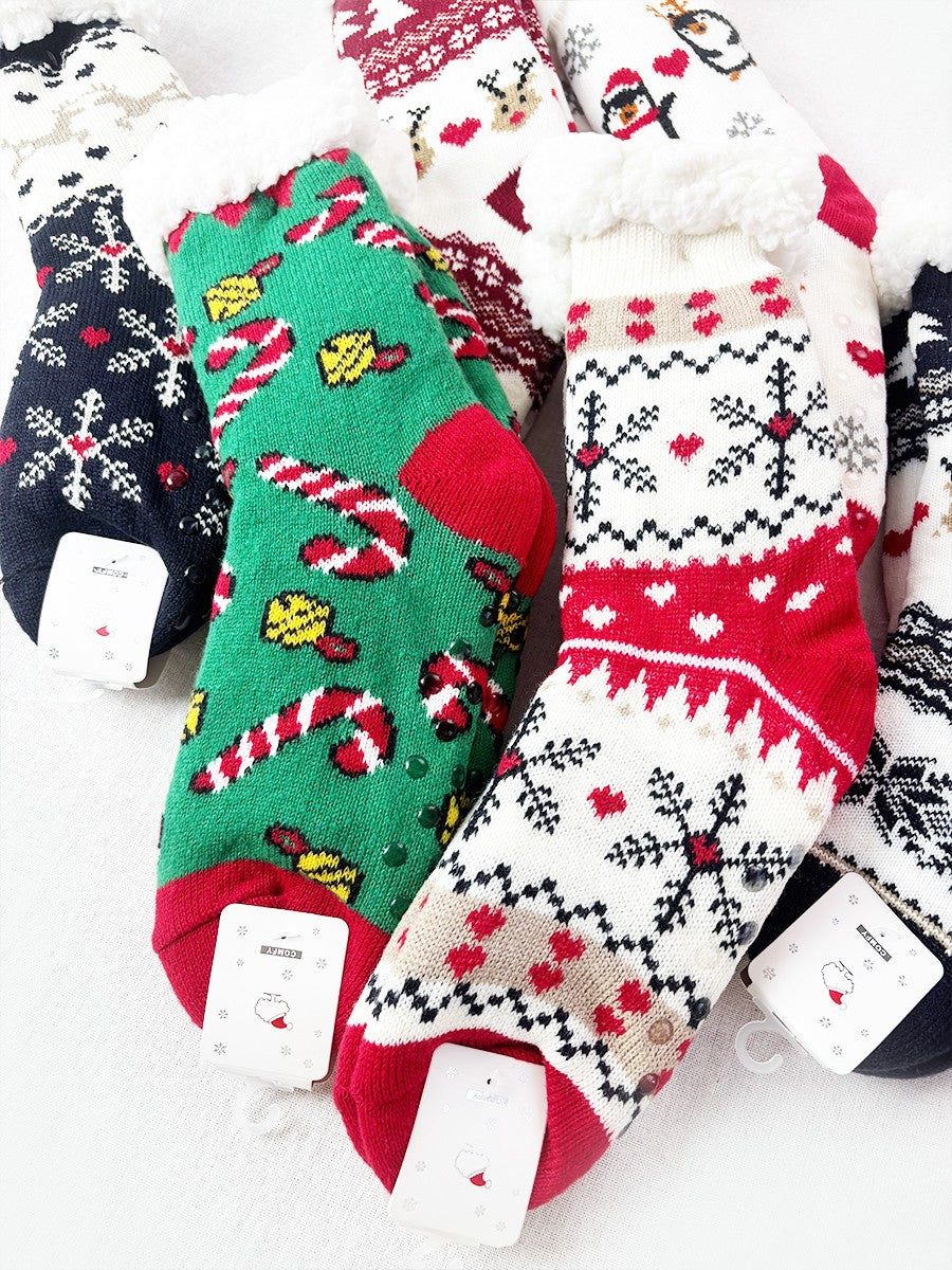 The Christmas Cabin Cozy Socks