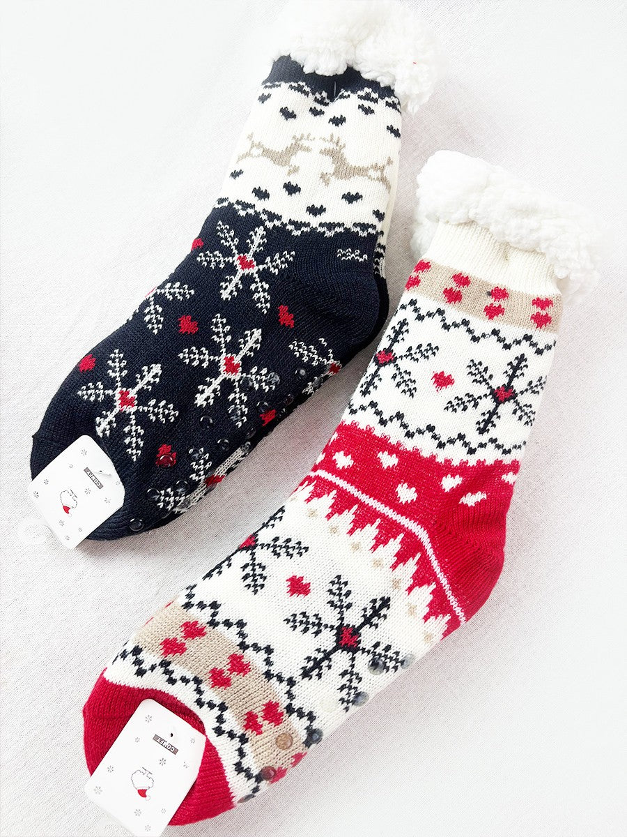 The Christmas Cabin Cozy Socks