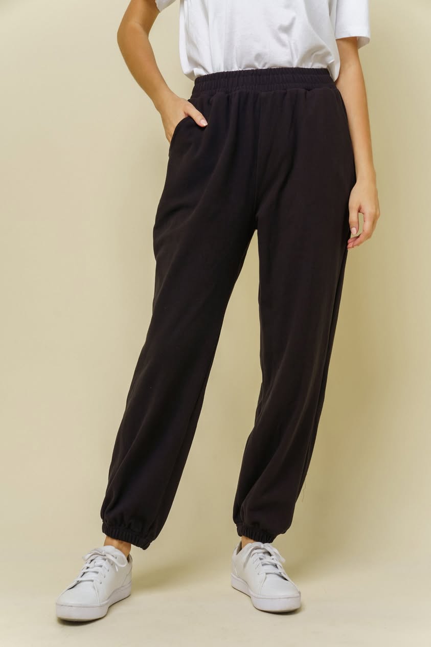 Black lounge pants