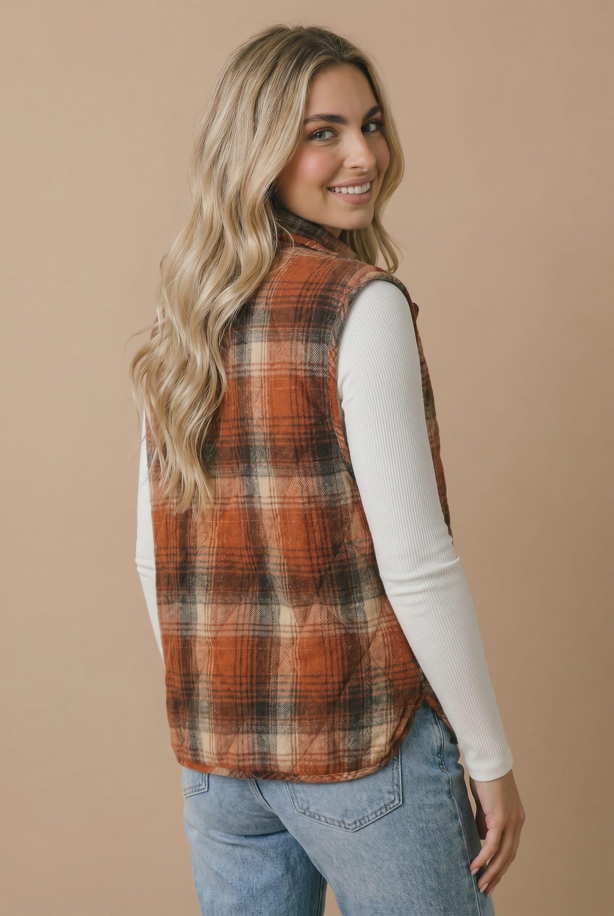 The Fireside Plaid Vest