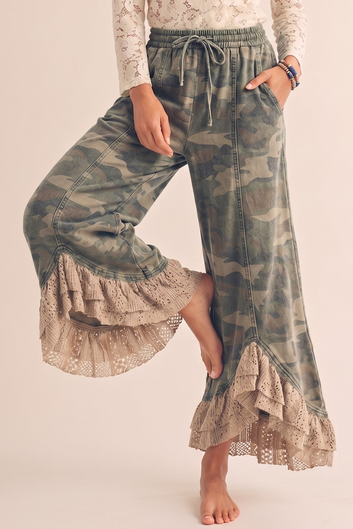 The Lace & Timber Pants