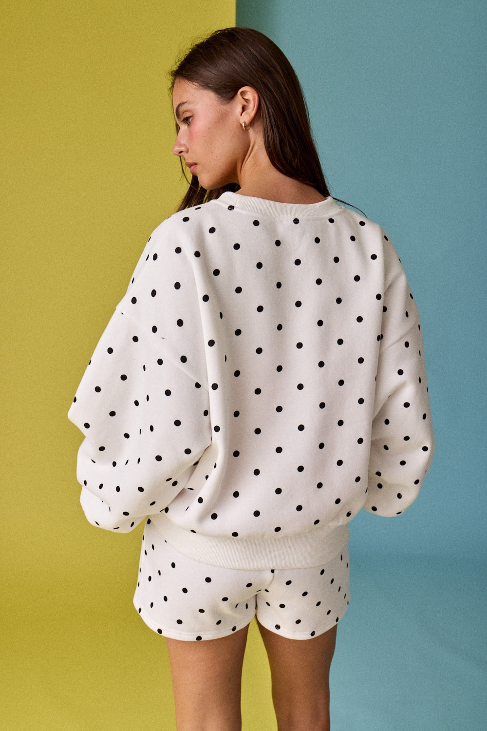 Black & White polka dot set