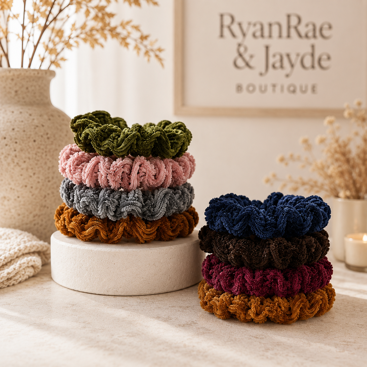 The Cozy Girl Hair Ties