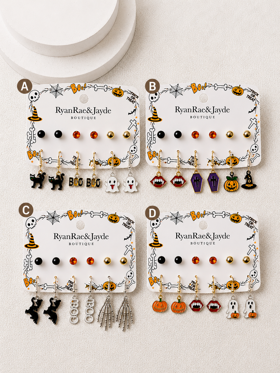 The Little Boo Stud Sets