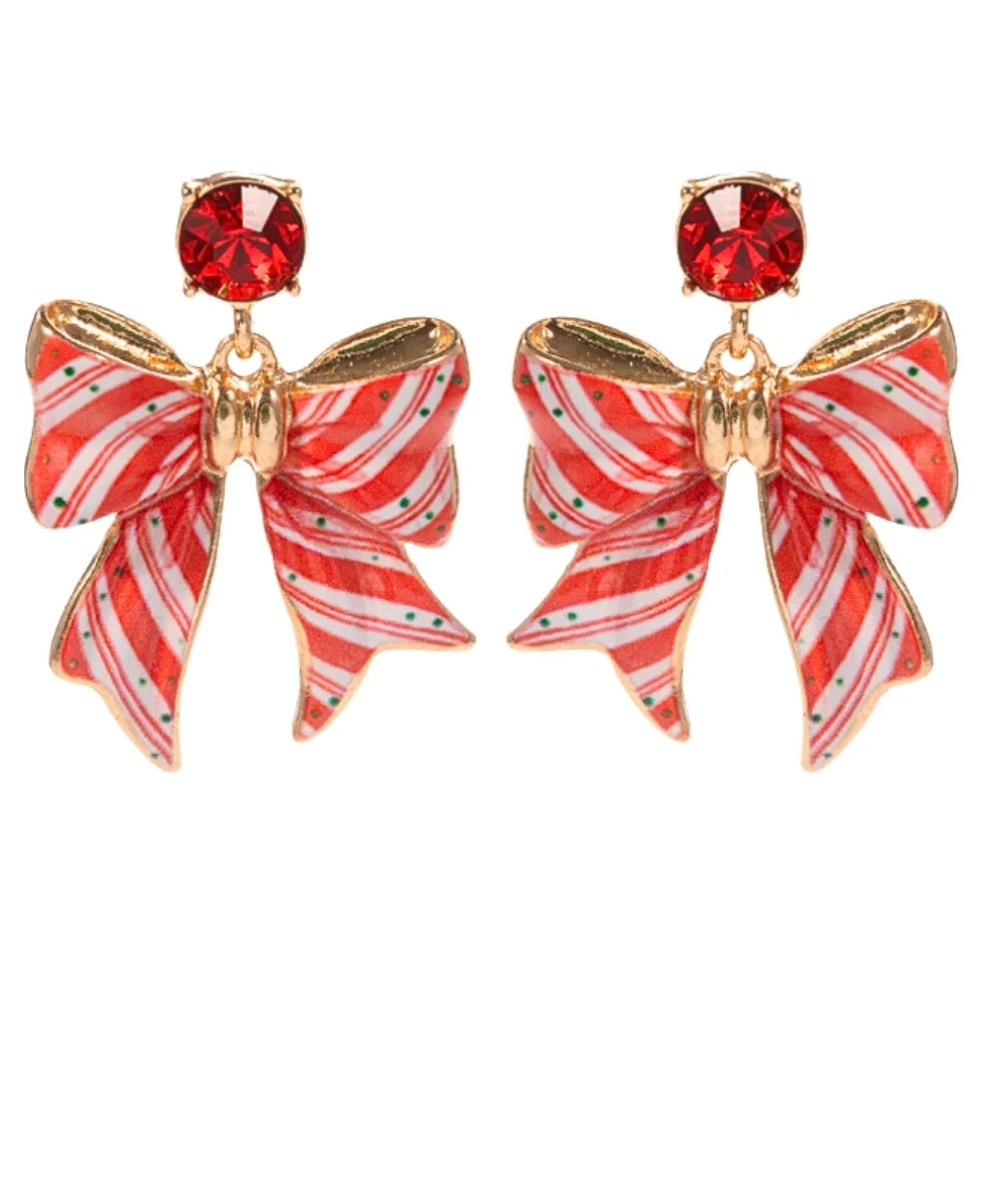 The Peppermint & Pearls Earrings