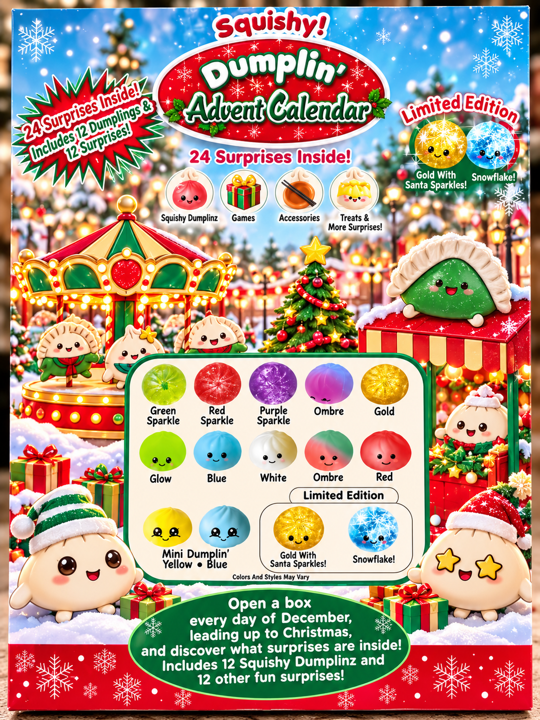 Squishy Dumplin' Advent Calendar