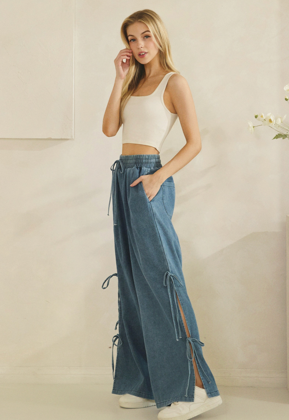Coastal Drift Wide Leg Pants Coastal Drift Wide Leg Pants