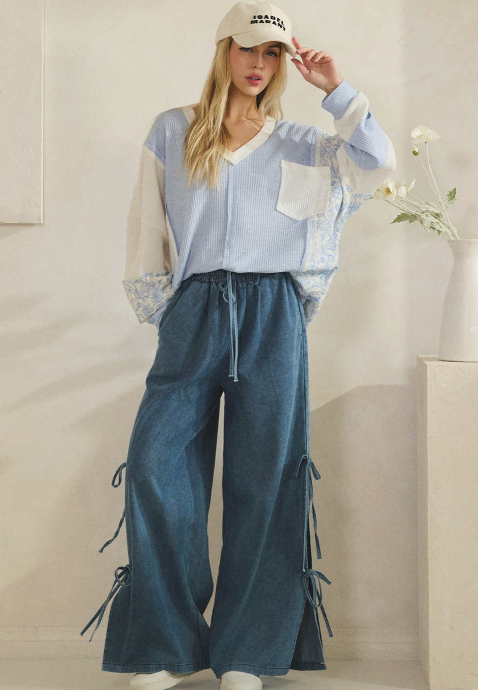 Coastal Drift Wide Leg Pants Coastal Drift Wide Leg Pants