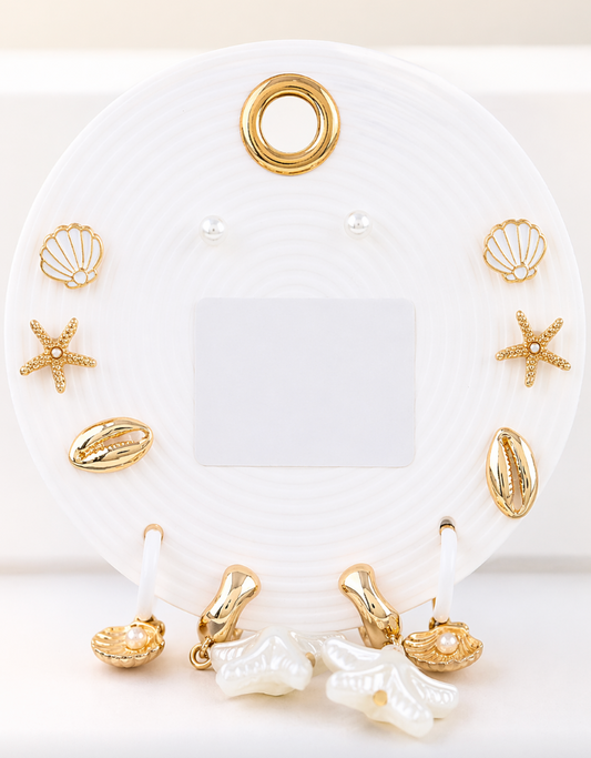 Multi Summer Sea Earrings Set