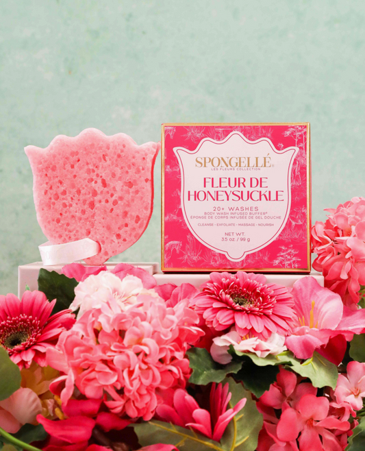 Spongelle Les Fleurs Body Buffer Fleur De Honeysuckle