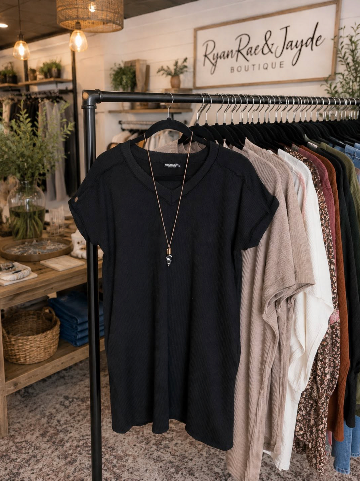 Solid Urban Ribbed Mini Dress