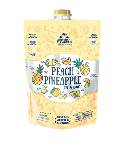 Peach Pineapple in a Bag