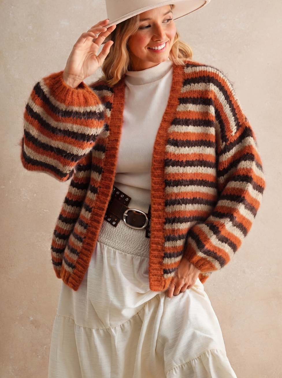 The Pumpkin Spice Cardigan