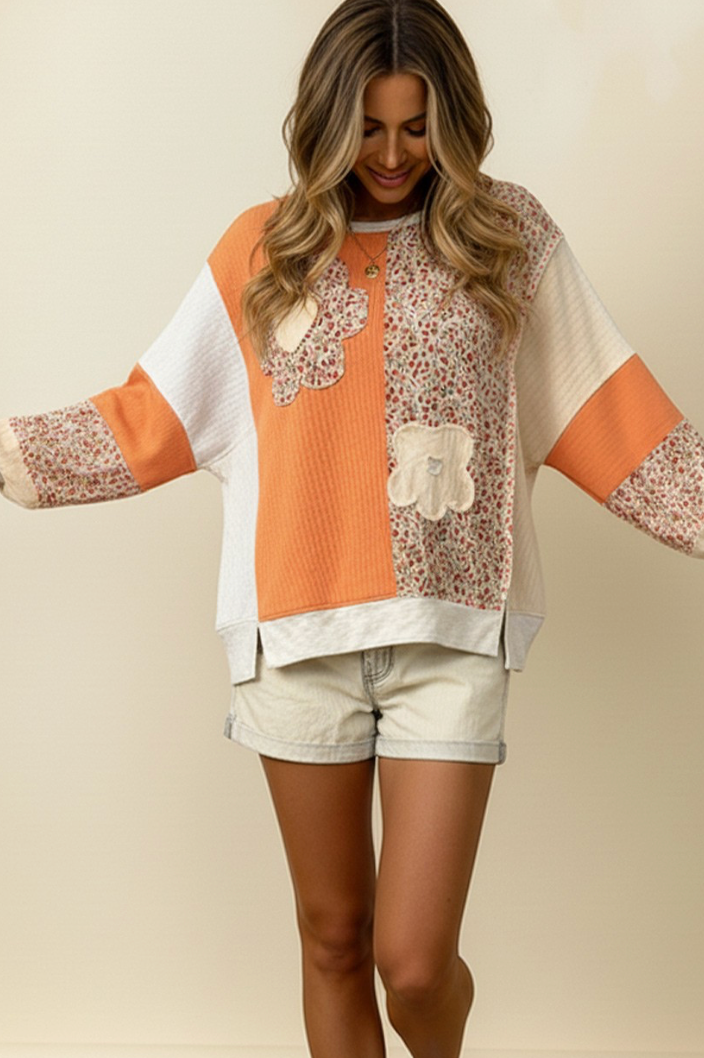 The Apricot Meadow Top