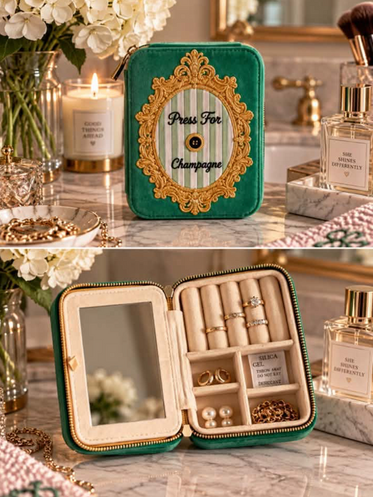 The Champagne Problems Jewelry Case