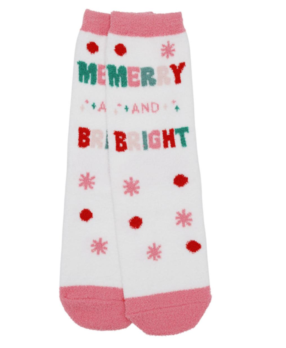 Christmas Fuzzy Socks