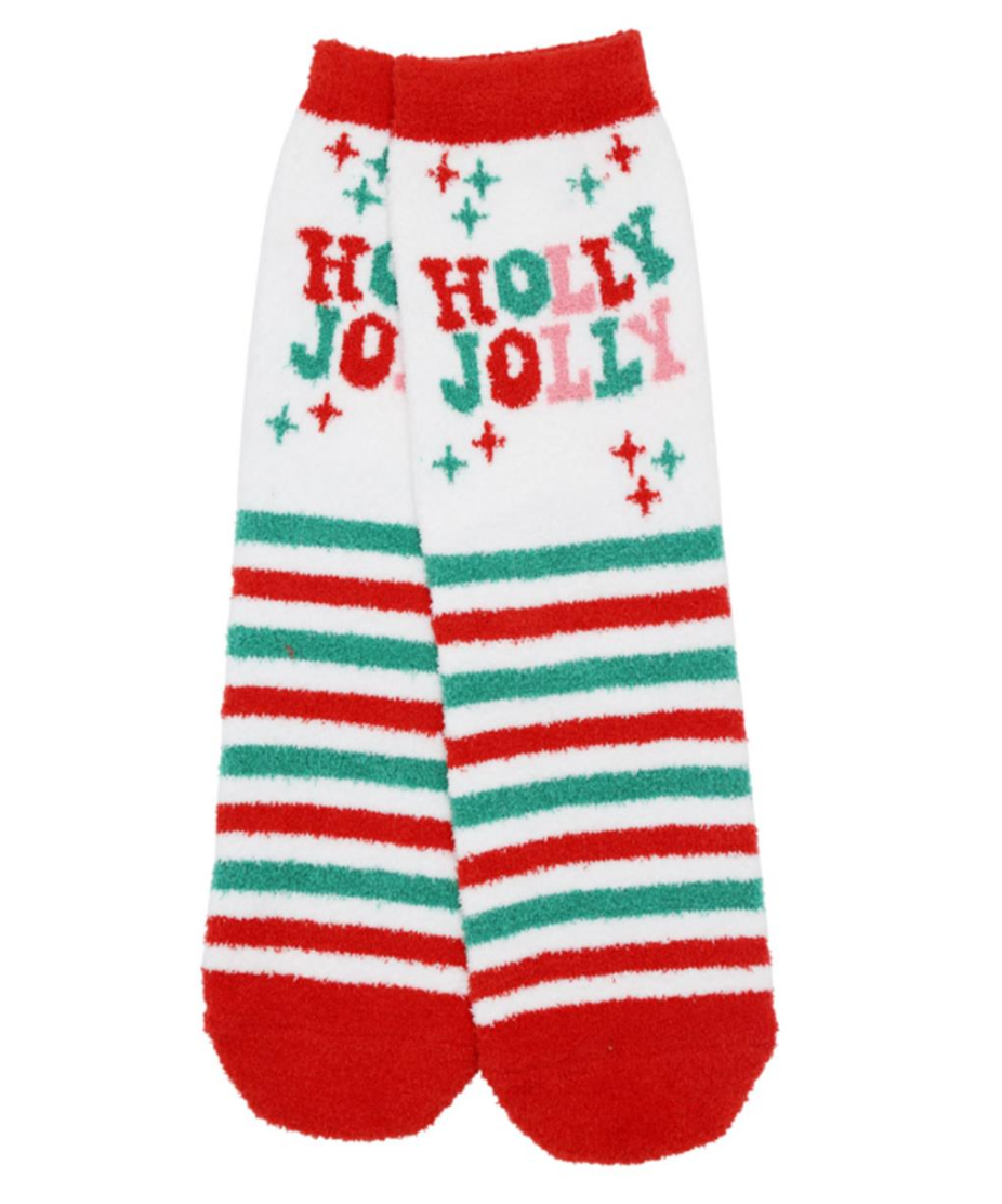 Christmas Fuzzy Socks