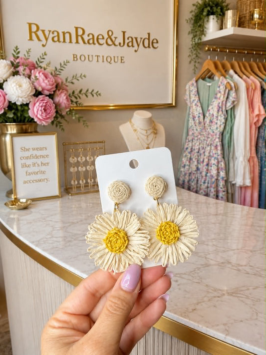 Sunny Days Statement Earrings