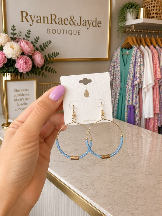 Coastal Calm Hoops