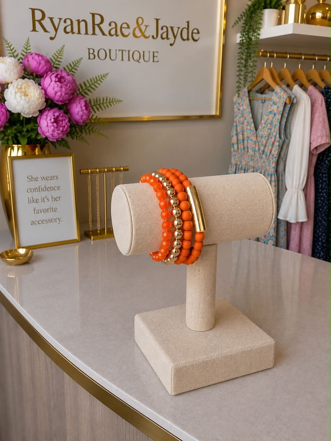 Sunset Sherbert Bracelet Stack