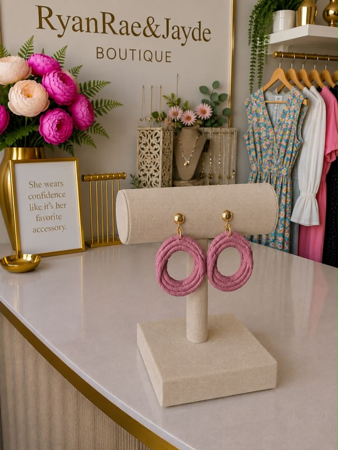 Pretty in Pink Earrings