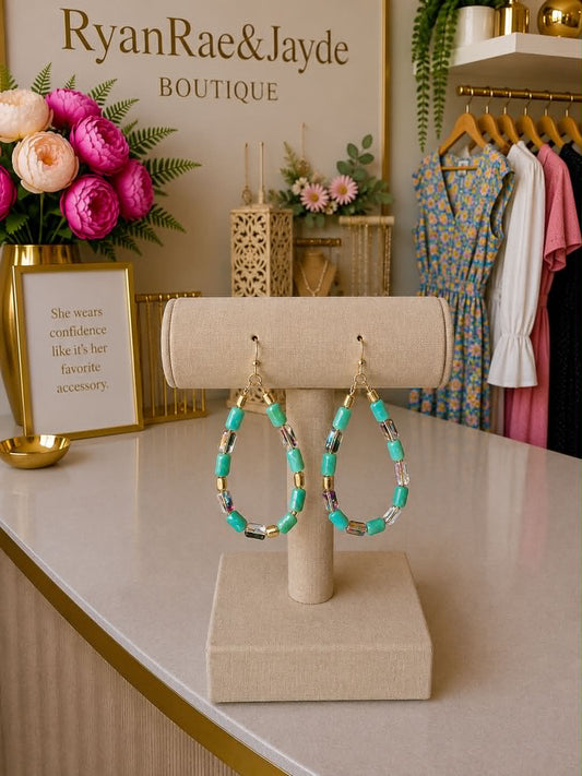 Seafoam Sparkle Earrings