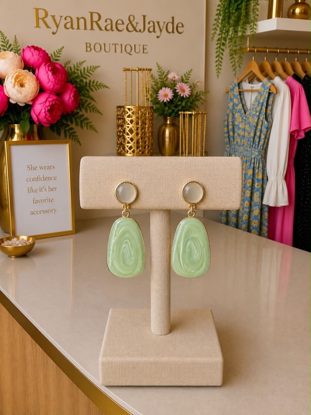 Sunday in the Garden Earrings