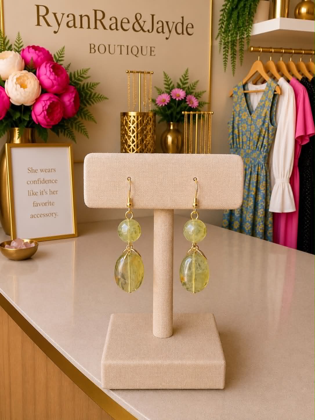 Green Meadow Earrings