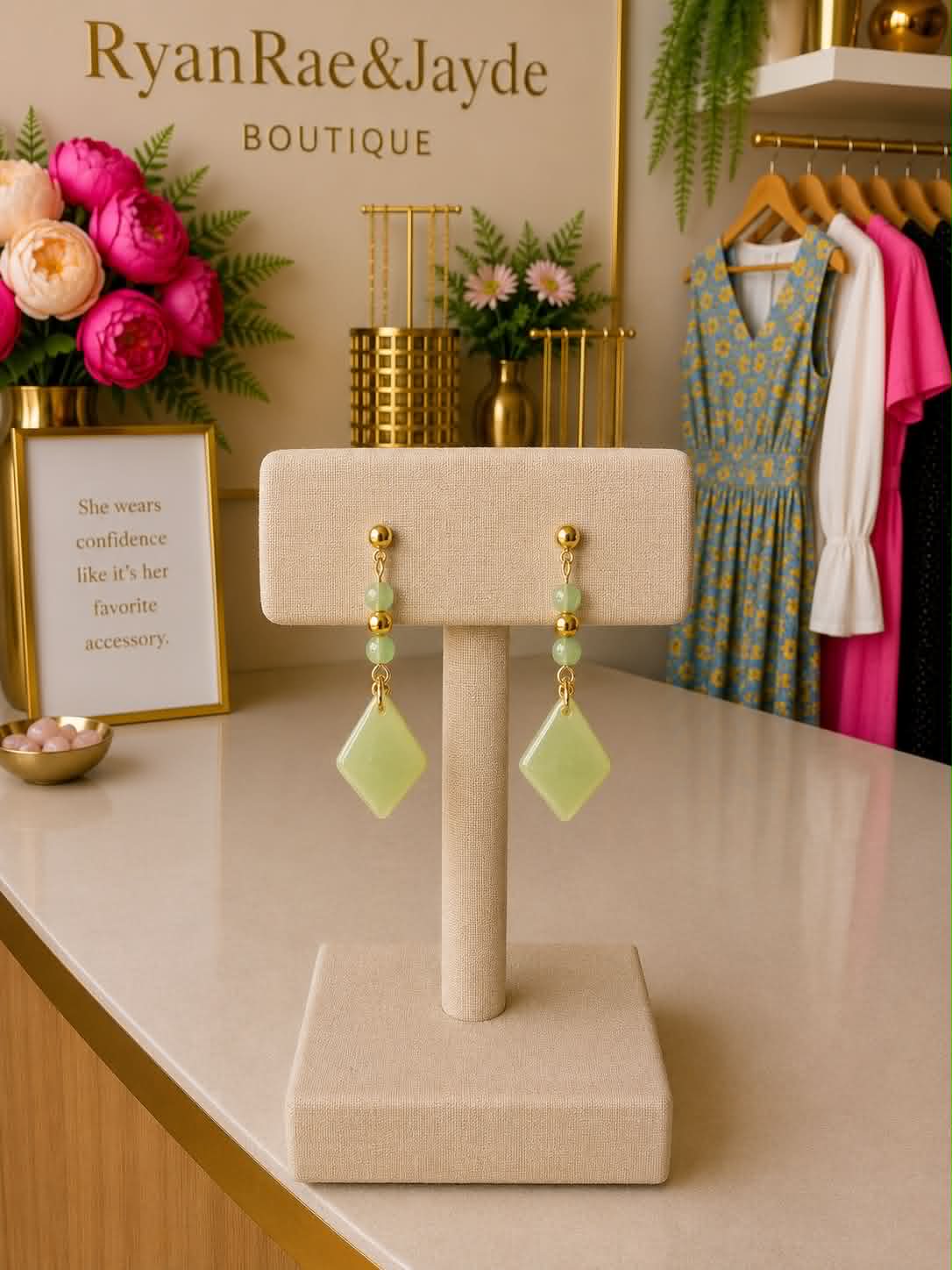 Pistachio Dreams Earrings