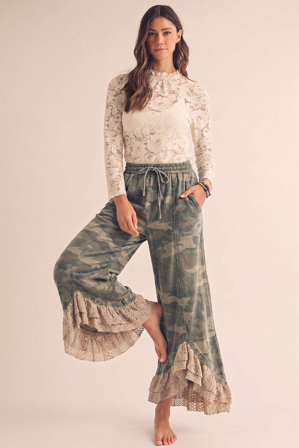 The Lace & Timber Pants