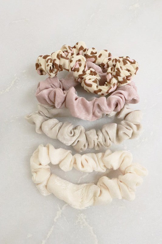 The Uptown Girl Scrunchie Set